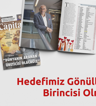 Hedefimiz Gönüllerin Birincisi Olmak!